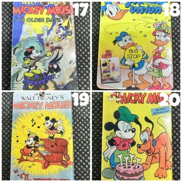 Vintage Disney Cartoon PosterKBK Acrylic Keychains - Picture 5 of 6